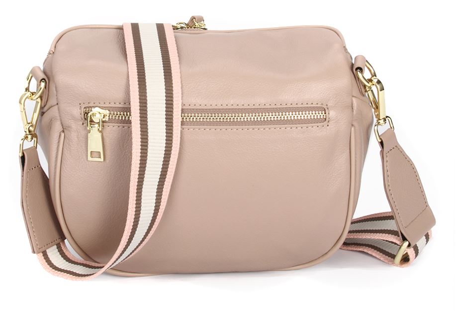 Obsessed Toffee/Gold Crossbody Bag