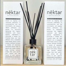 Load image into Gallery viewer, Nektar - Bourbon Wood – Ecoluxe Natural Reed Diffuser – Eco Friendly | 200mL

