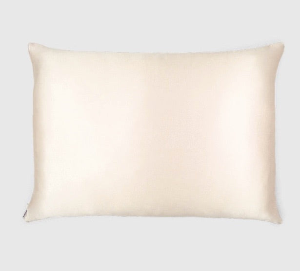 Shhh Silk - Nude Silk Pillowcase - Queen Size - Zippered