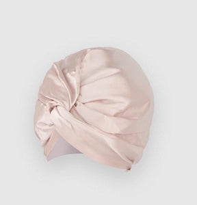 Silk Turban - Black or Pink