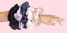 Load image into Gallery viewer, Oversized Silk Scrunchies - various colours
