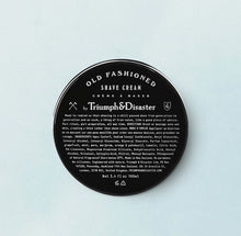 Load image into Gallery viewer, Triumph &amp; Disaster Old Fashioned Shave Cream 100ml Jar
